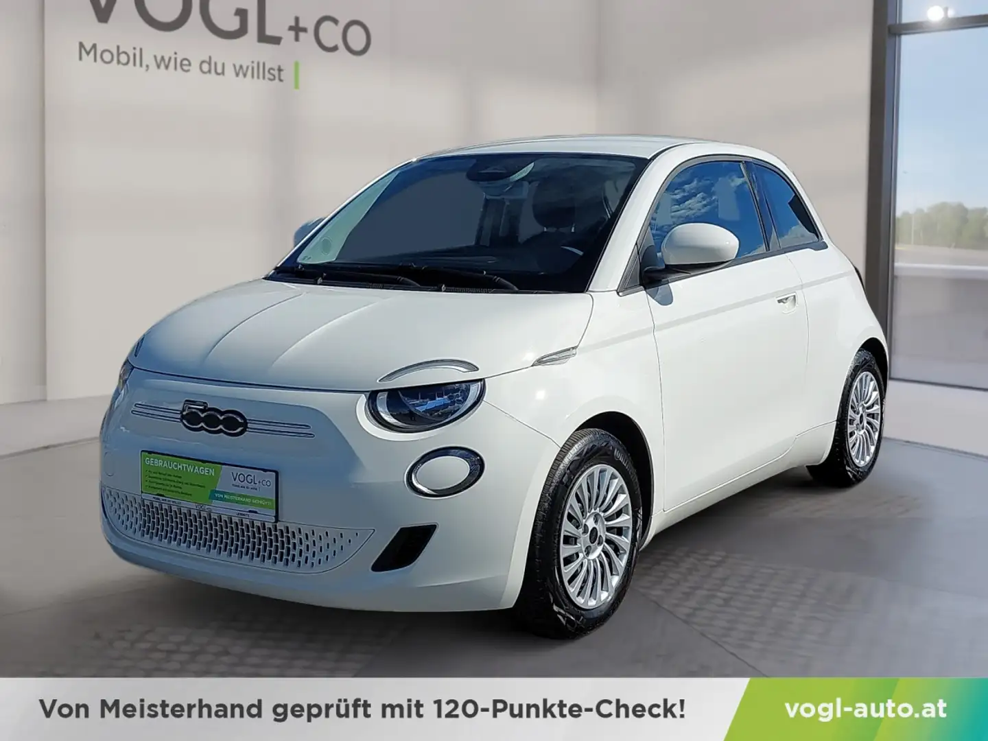 Fiat 500e 42kWh Weiß - 1