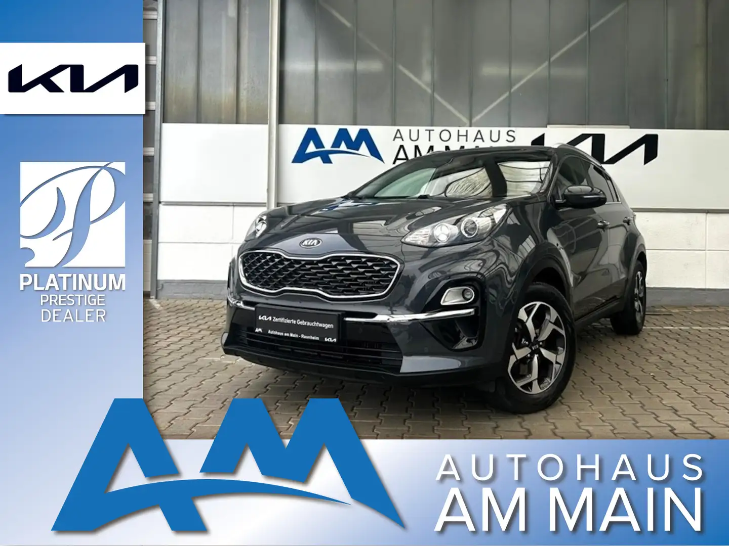 Kia Sportage 1.6T DCT VISION | KOMFORT | NAVI Gris - 1