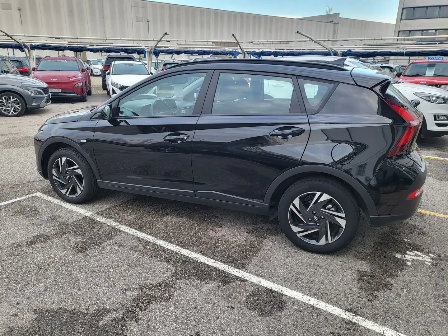 Hyundai BAYON 1.0 T-GDI Hybrid 48V iMT XLine ( NO VINCOLO FINAN Schwarz - 2