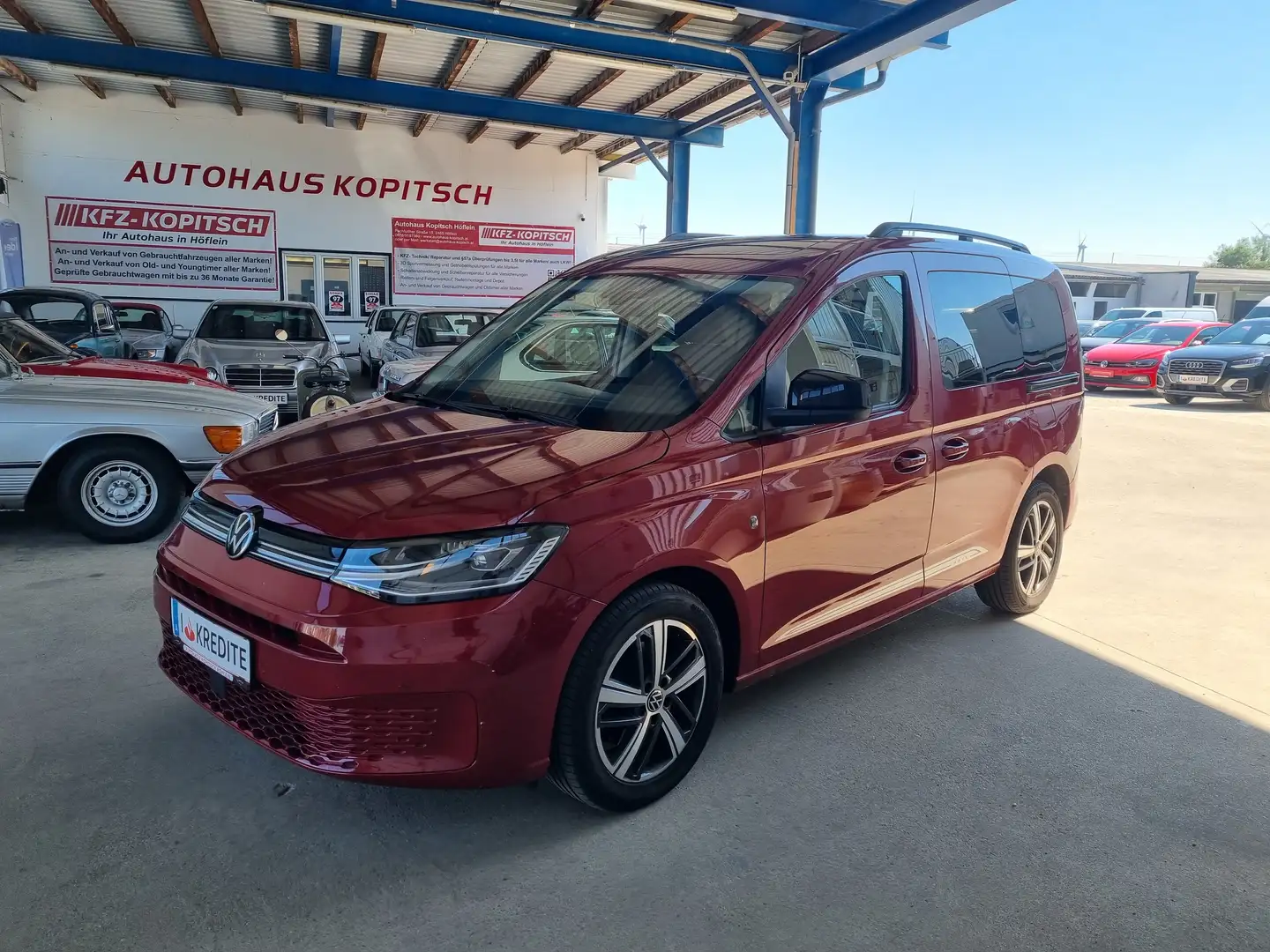 Volkswagen Caddy 2,0 TDi Move - Topzustand! Rot - 1