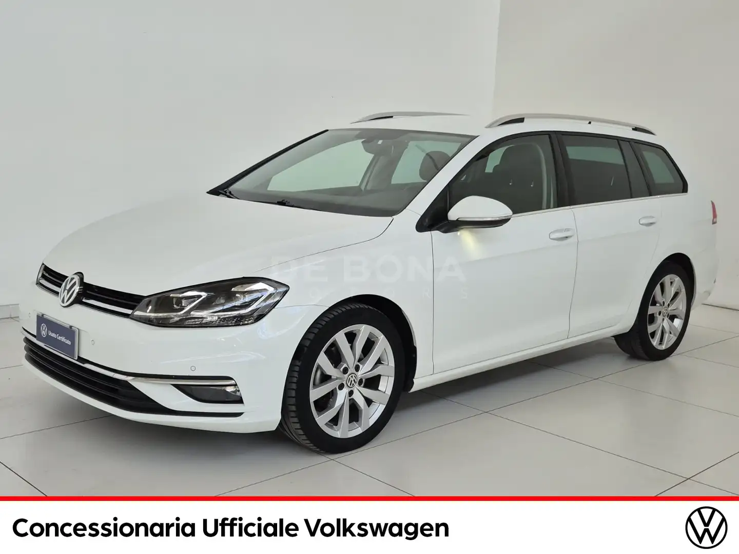 Volkswagen Golf Variant variant 1.6 tdi executive 115cv Bianco - 1