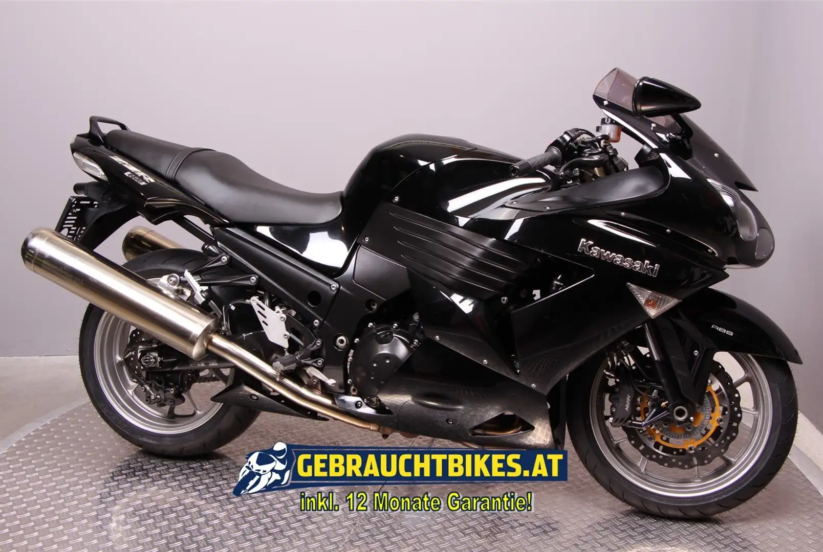 Kawasaki ZZR 1400 ABS, mit Garantie, Teilzahlung möglich! Negro - 1