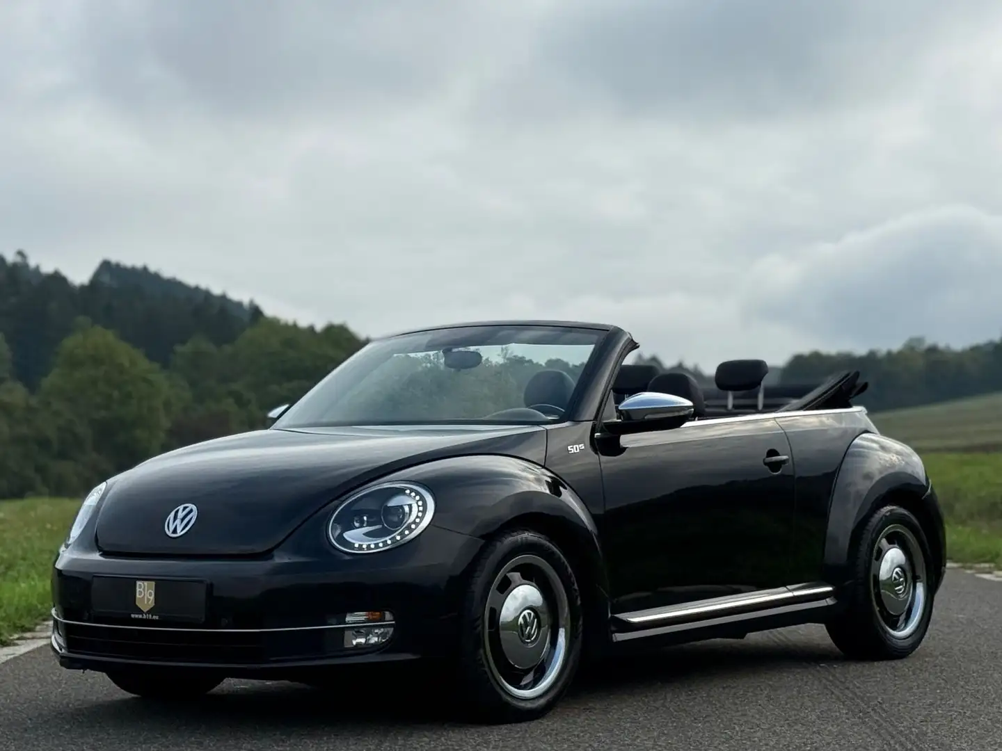 Volkswagen Beetle Cabriolet 50´s Design/Bi-Xenon/Leder/TOP/ Schwarz - 2