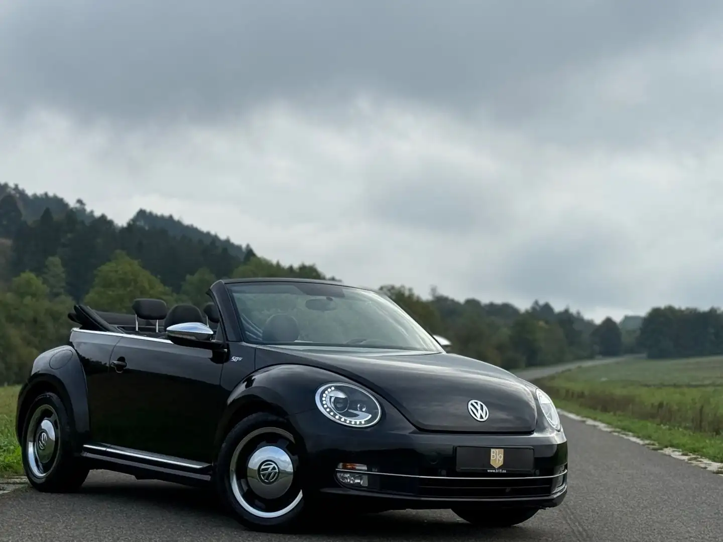 Volkswagen Beetle Cabriolet 50´s Design/Bi-Xenon/Leder/TOP/ Schwarz - 1