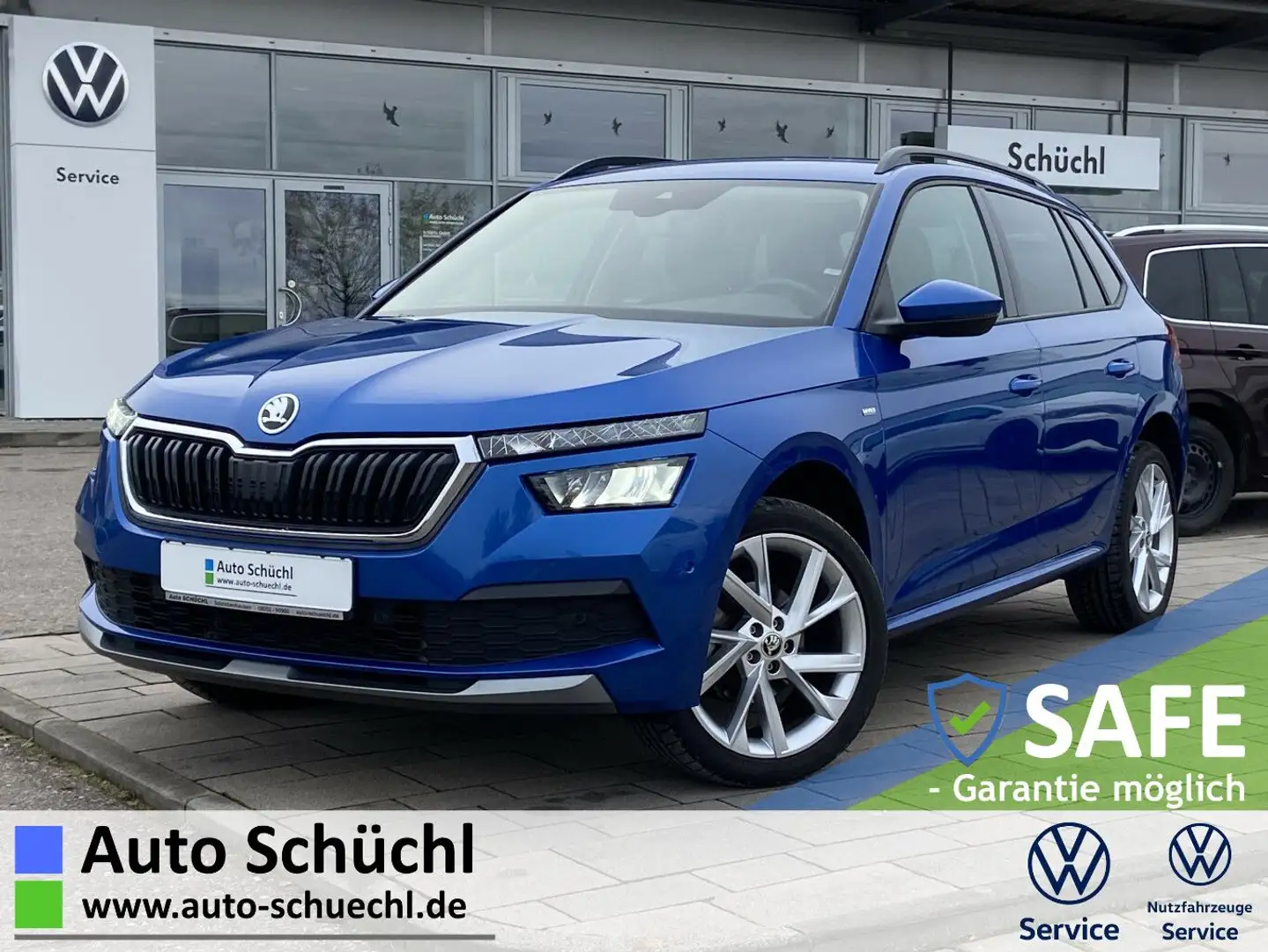 Skoda Kamiq 1.5 TSI DSG 18"+NAVI-COLUMBUS+LED+AHK+SMAR Blau - 1