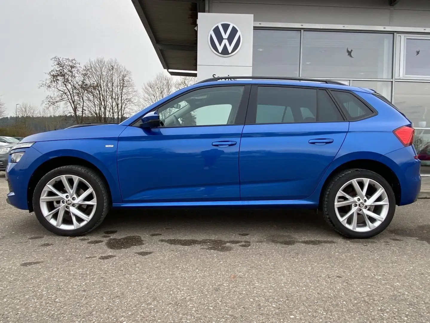 Skoda Kamiq 1.5 TSI DSG 18"+NAVI-COLUMBUS+LED+AHK+SMAR Blau - 2