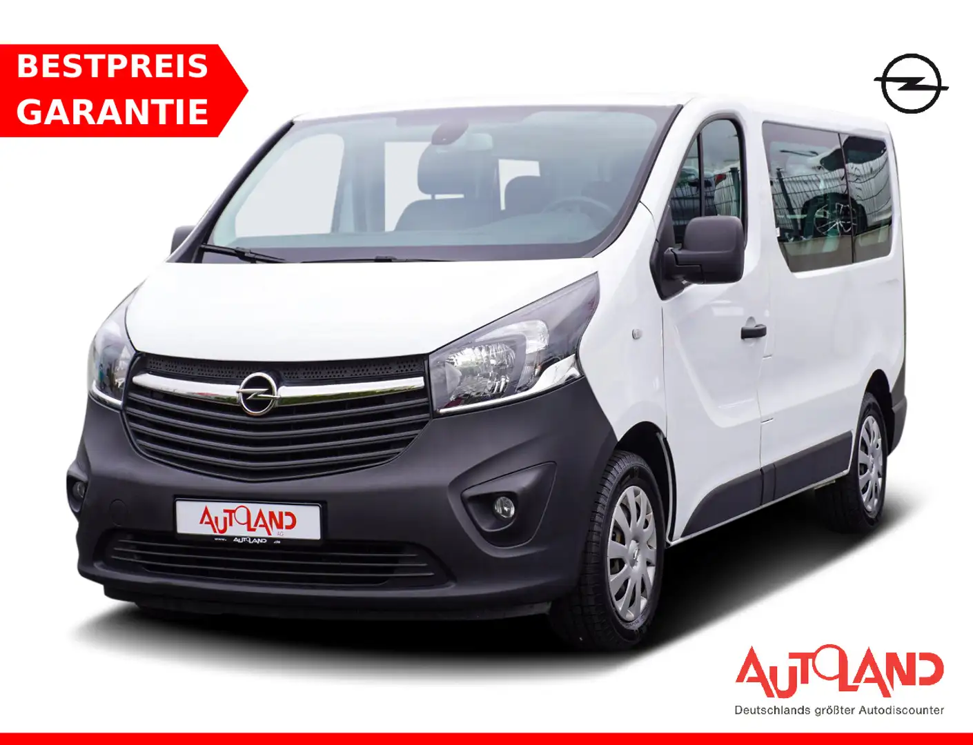 Opel Vivaro B Kombi 1.6 CDTI Sitzheizung PDC 8-Sitzer Weiß - 1