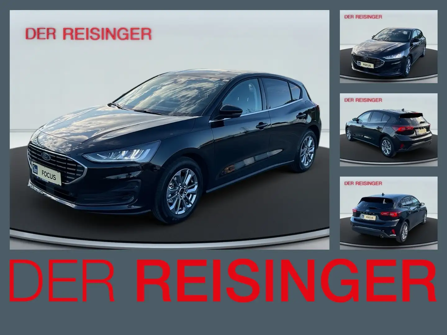 Ford Focus 5-Türer Titanium Edition TAGESZULASSUNG Schwarz - 1