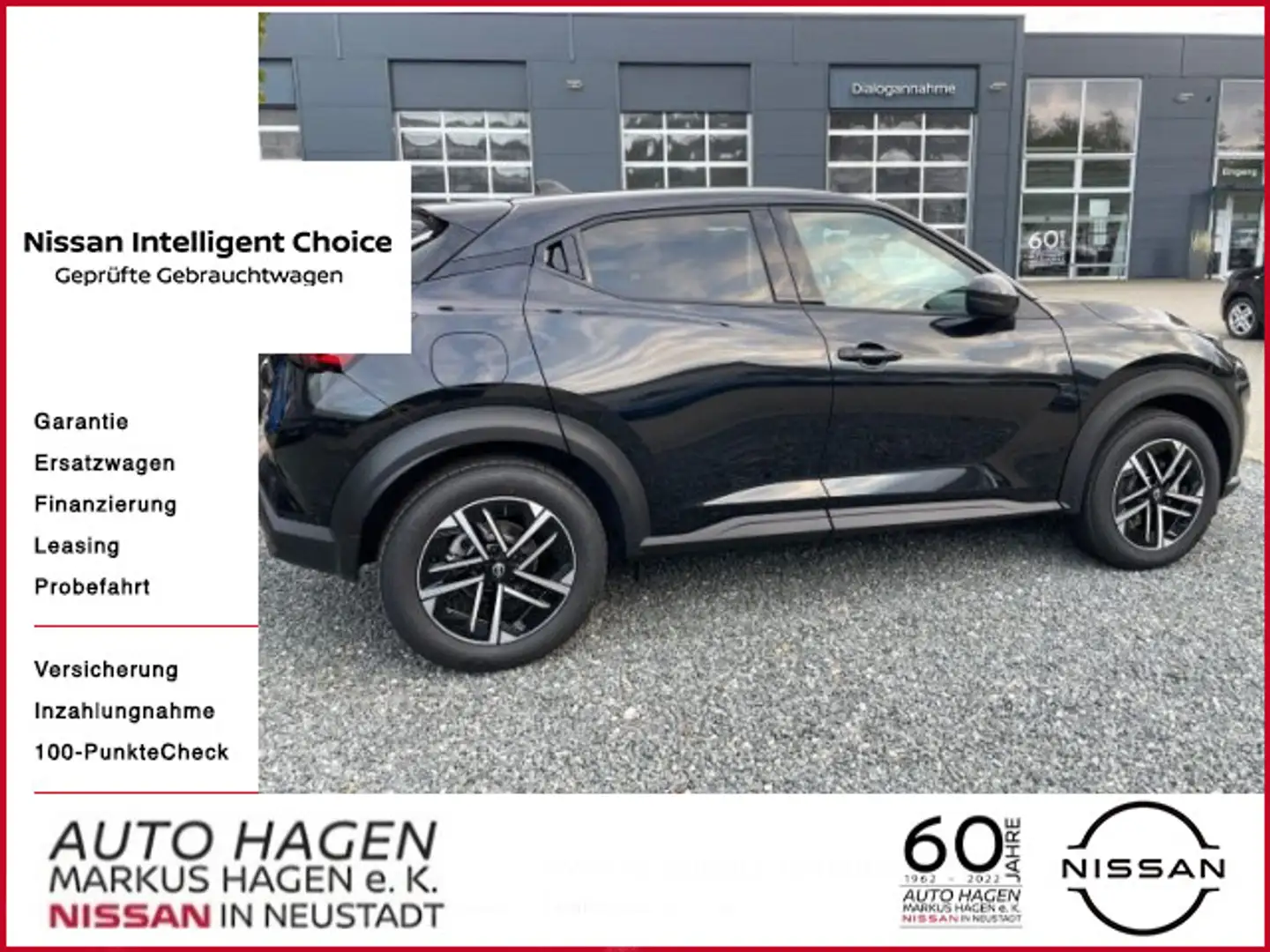 Nissan Juke Hybrid 1.6 N-Connecta Automatik Schwarz - 1