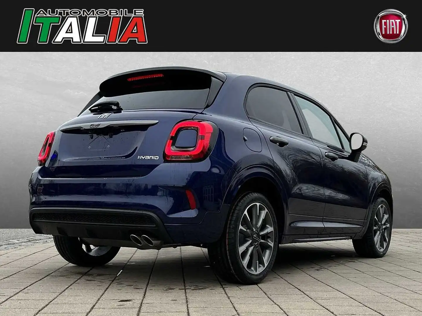 Fiat 500X Sport 1.5 GSE Hybrid MY23 Blau - 2