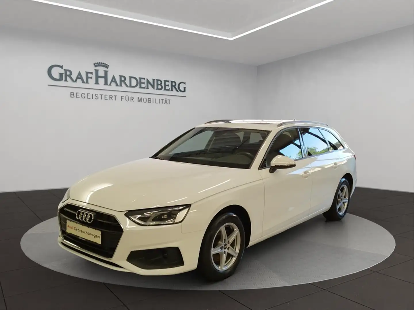 Audi A4 Avant 35 TDI S tronic Pano AHK Navi Weiß - 1