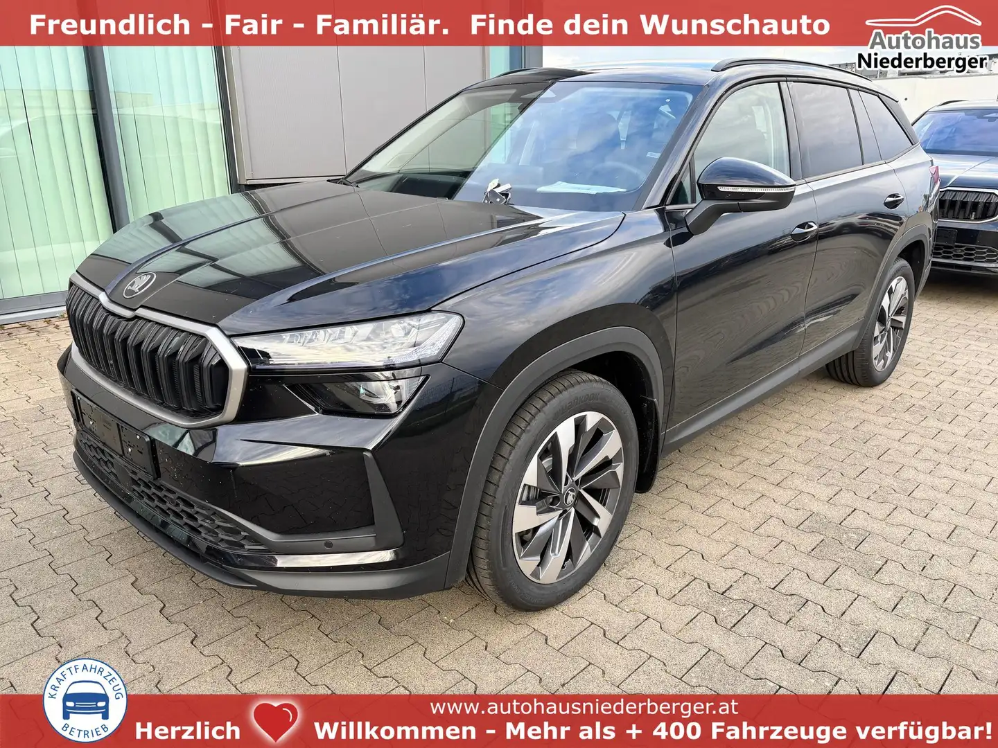 Skoda Kodiaq Selection 1.5 TSI mHEV 150PS DSG, 3J. Garantie,... Schwarz - 1
