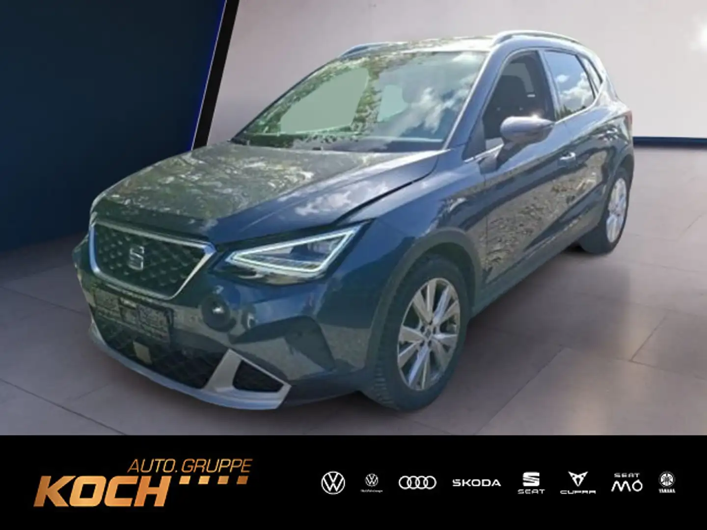 SEAT Arona Xperience BEATS 1.0 TSI PDC*RFK*SHZ*Beats* Grijs - 1