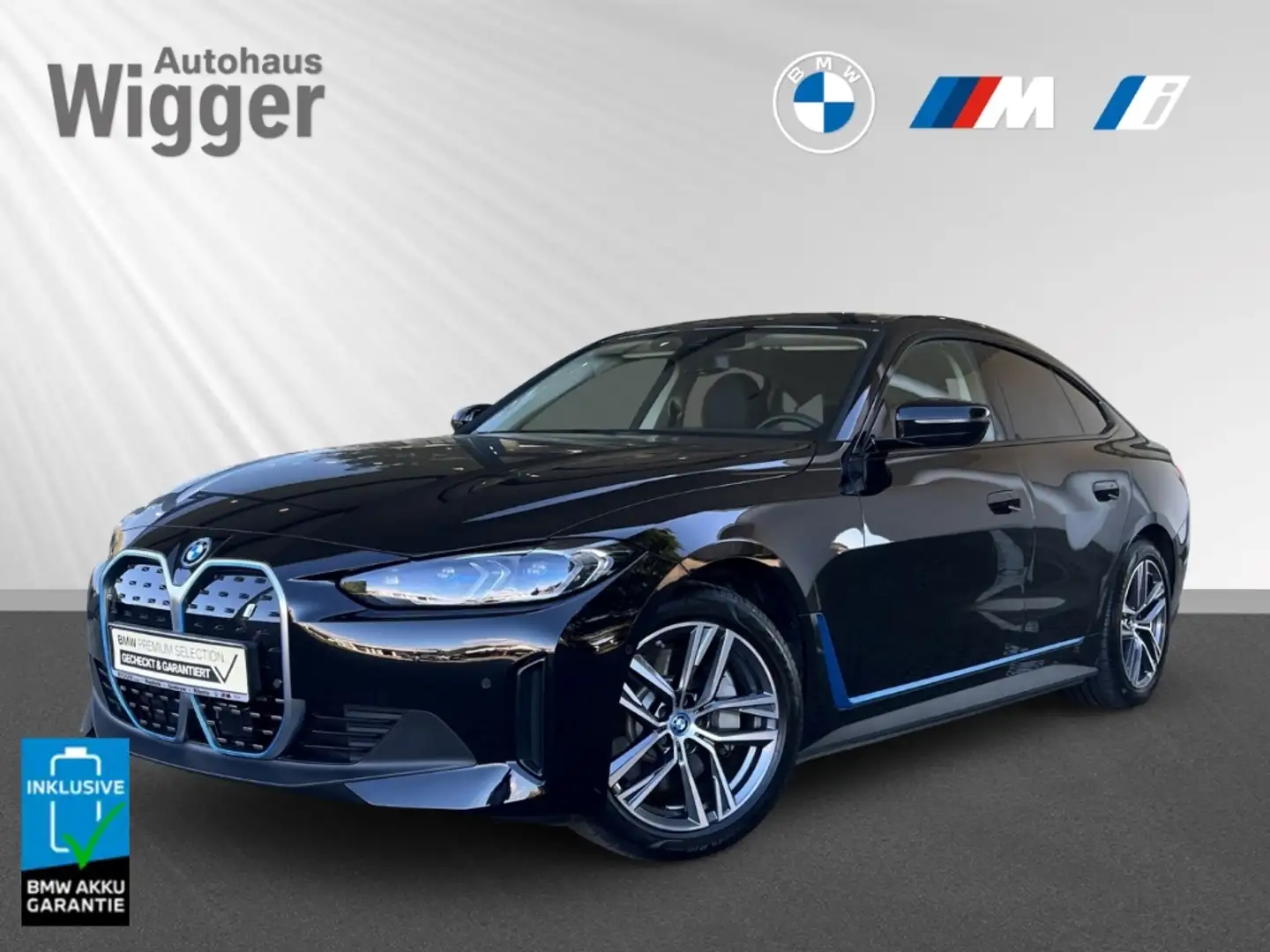 BMW i4 e35/Laserlicht/Navigationssystem/Soundsystem Schwarz - 1