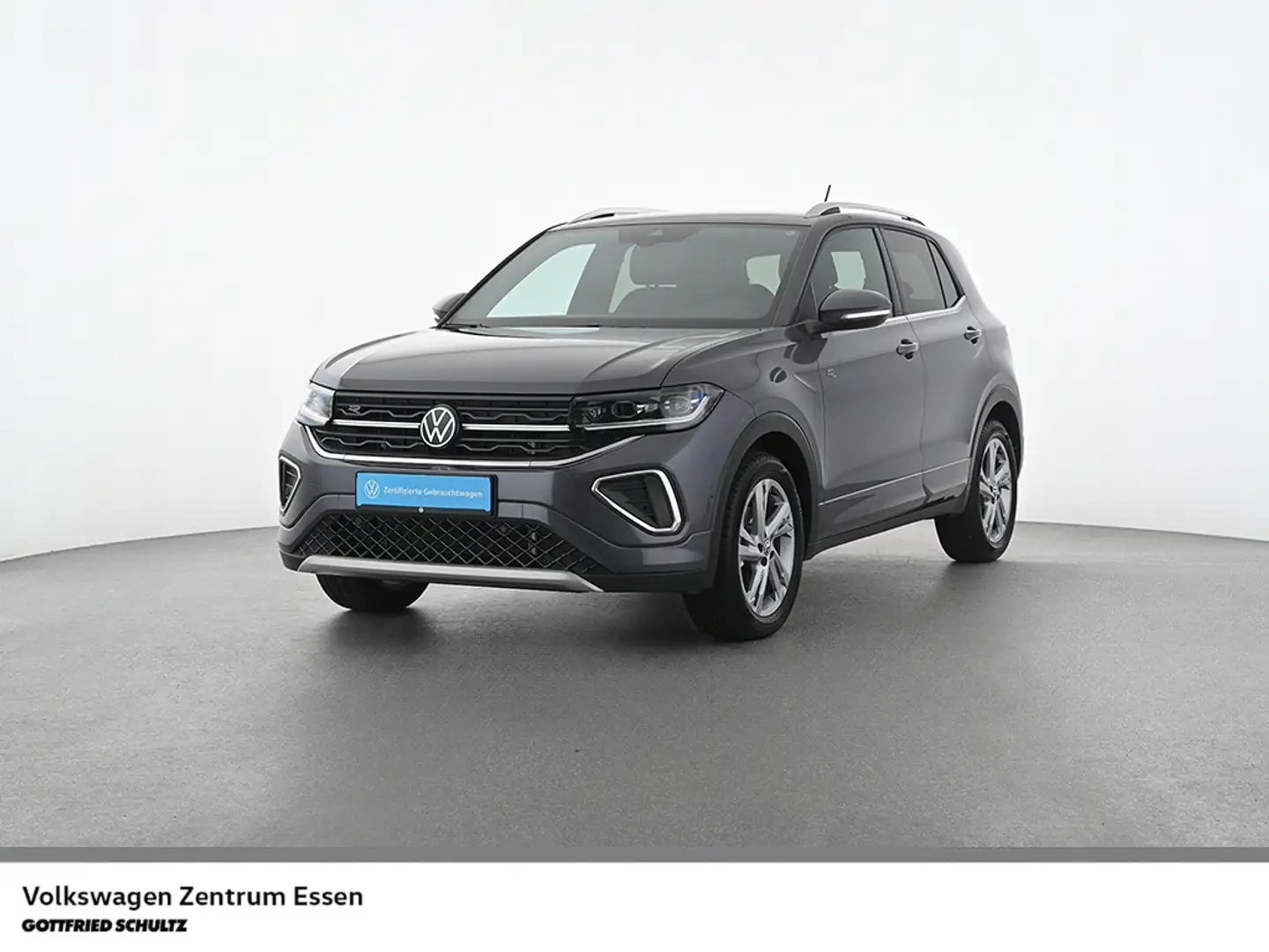 Volkswagen T-Cross R-Line TSI DSG AHK Navi Assistpaket R-Kamera Grau - 1