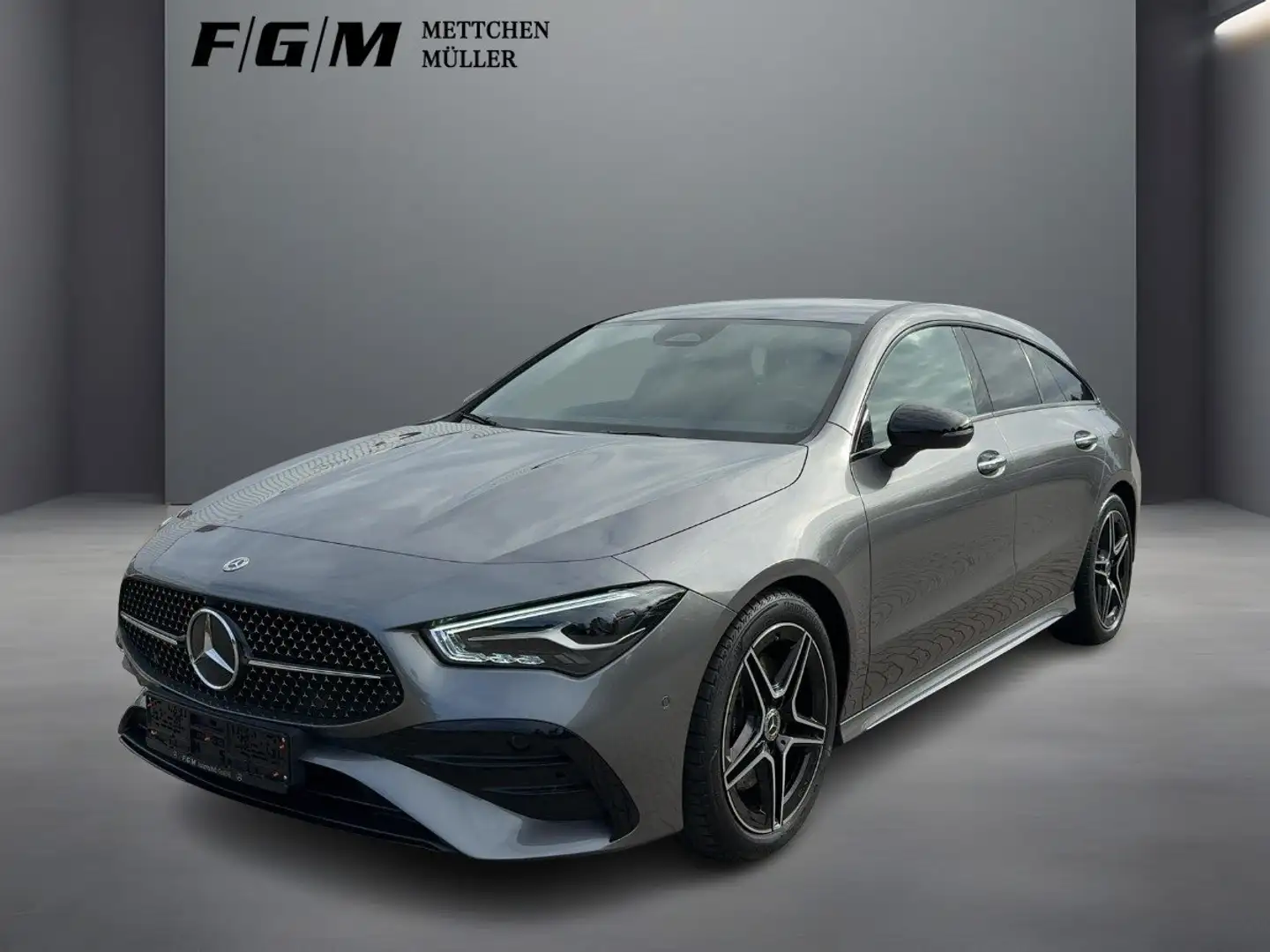 Mercedes-Benz CLA 200 SB AMG/KeyGo/Night/LED/R-Kam/elHeckklappe Grijs - 1