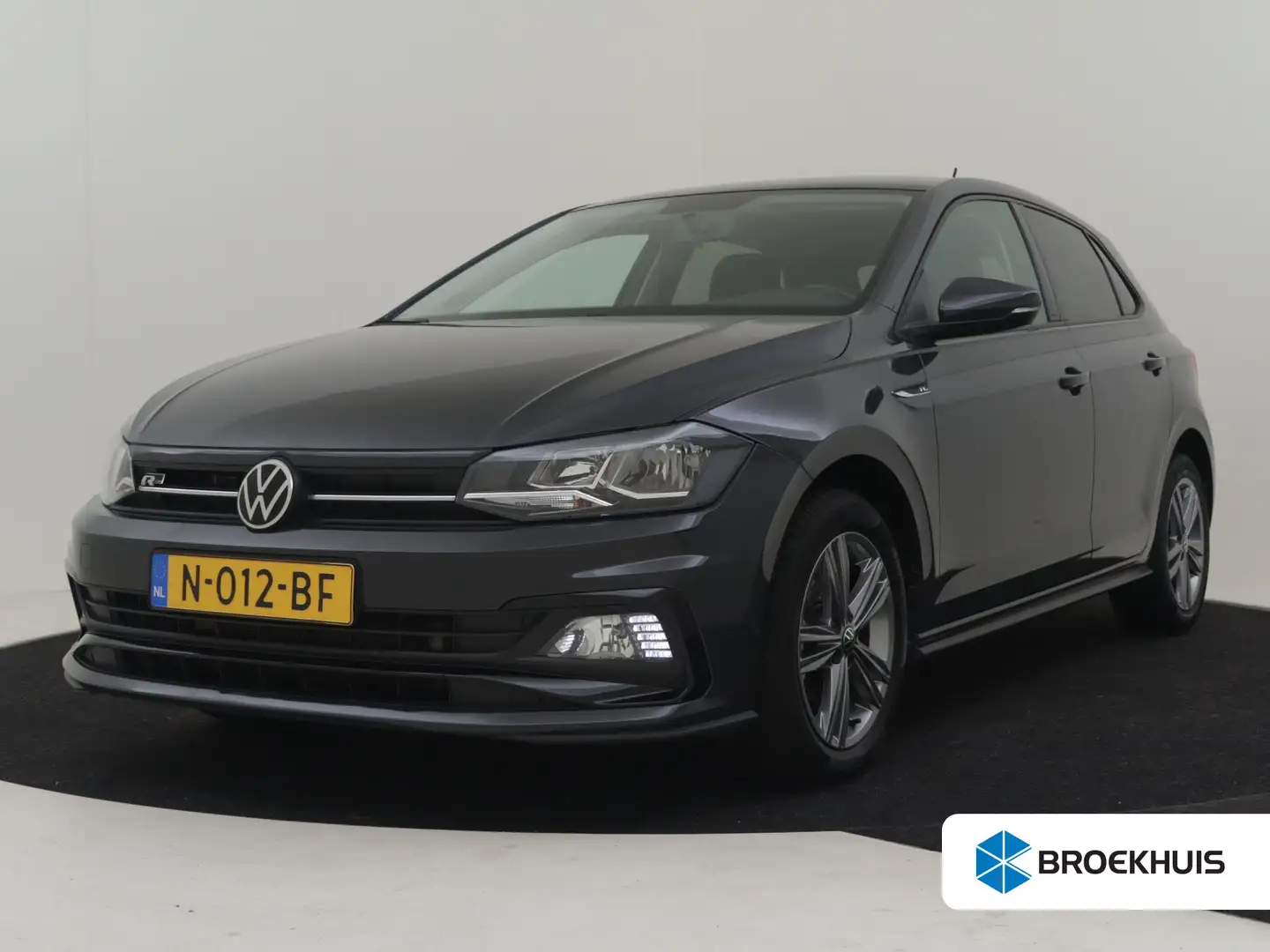 Volkswagen Polo 1.0 TSI R-Line Edition 96pk DSG/AUTO App connect | Grau - 1