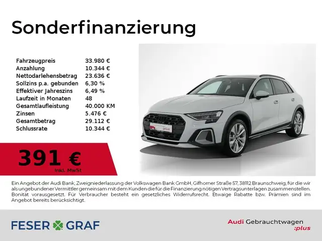 2025 Audi A3 in White for sale