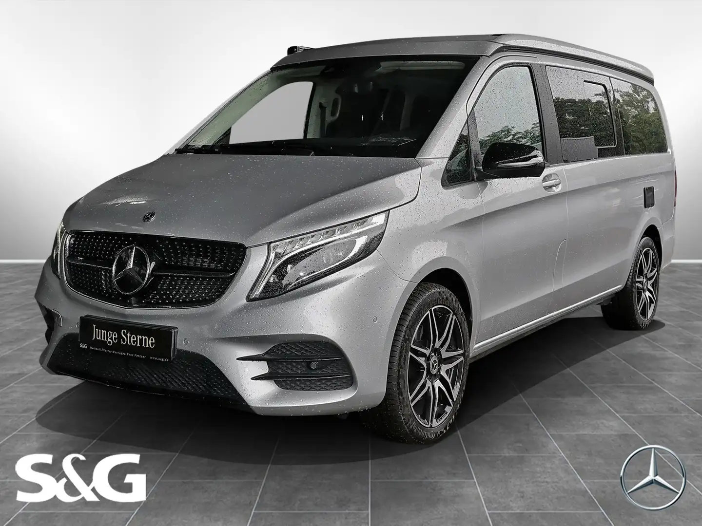 Mercedes-Benz V 300 4M Marco Polo Vollausstattung Glasdach Plateado - 1