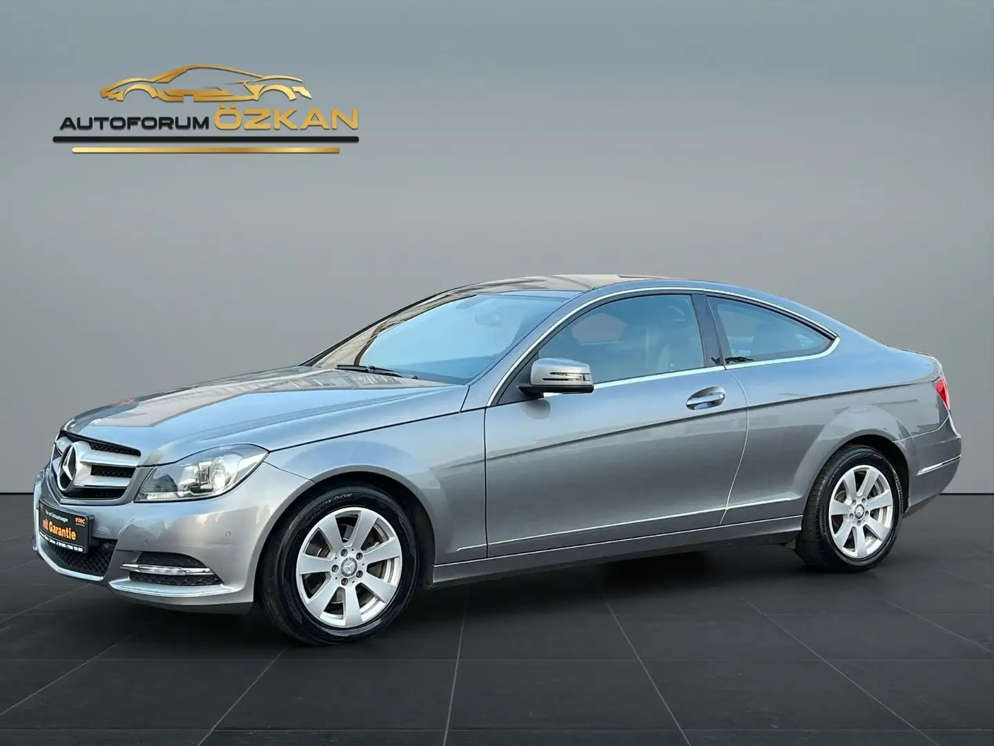 Mercedes-Benz C 220 CDI Coupe BlueEfficiency Facelift Silber - 1