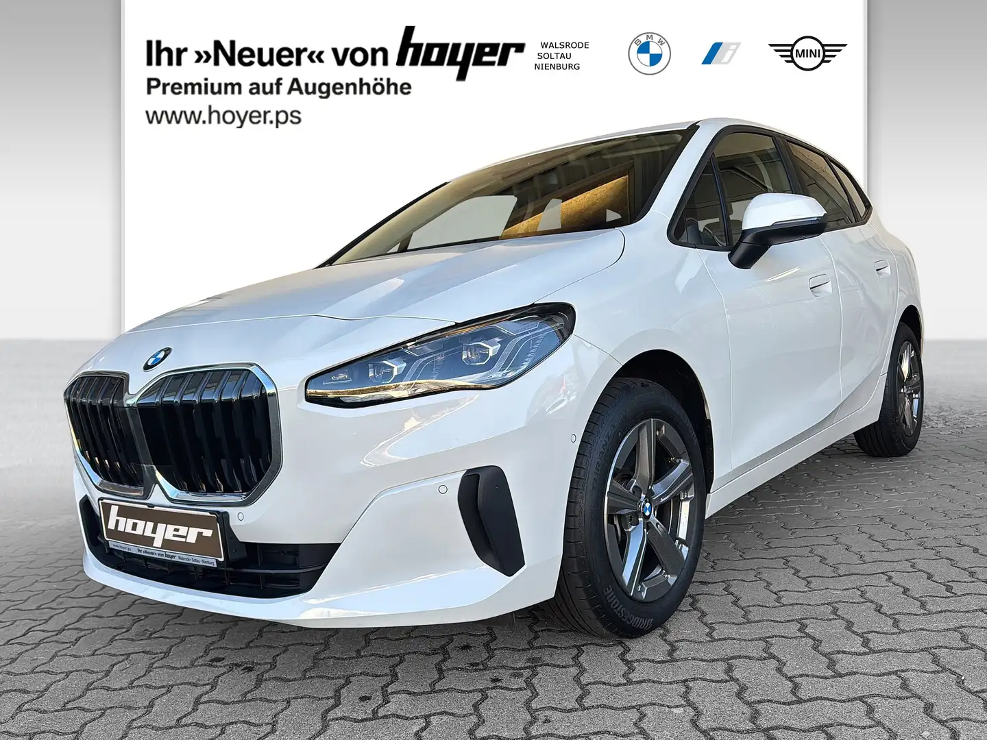 BMW 216 i Active Tourer DAB LED RFK Komfortzg. Shz Weiß - 1