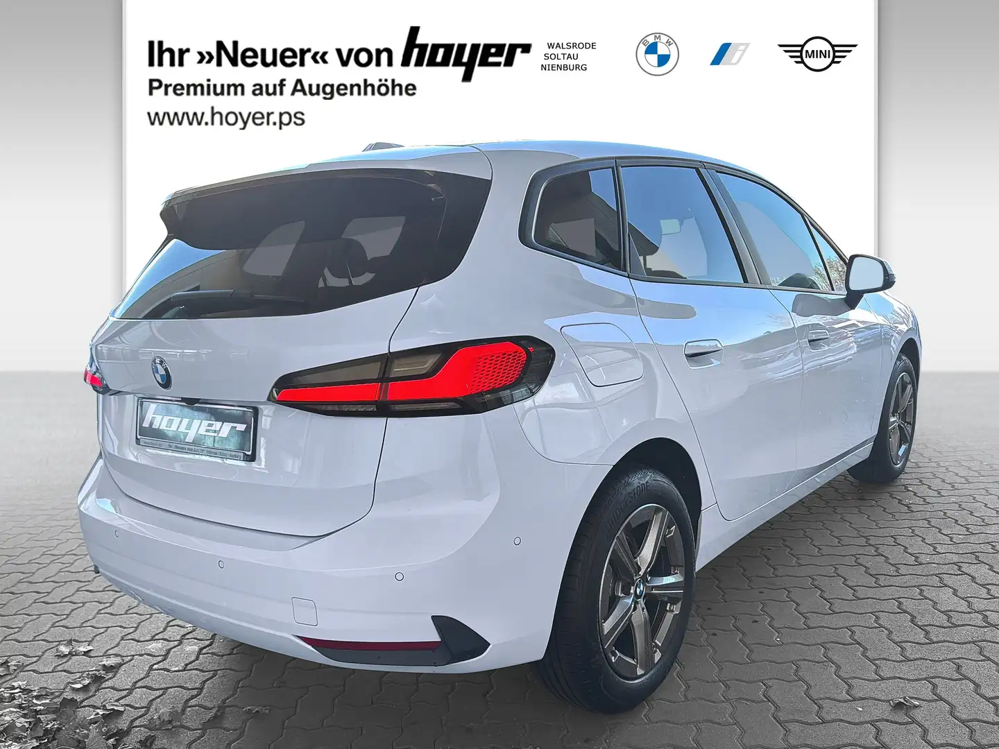 BMW 216 i Active Tourer DAB LED RFK Komfortzg. Shz Weiß - 2