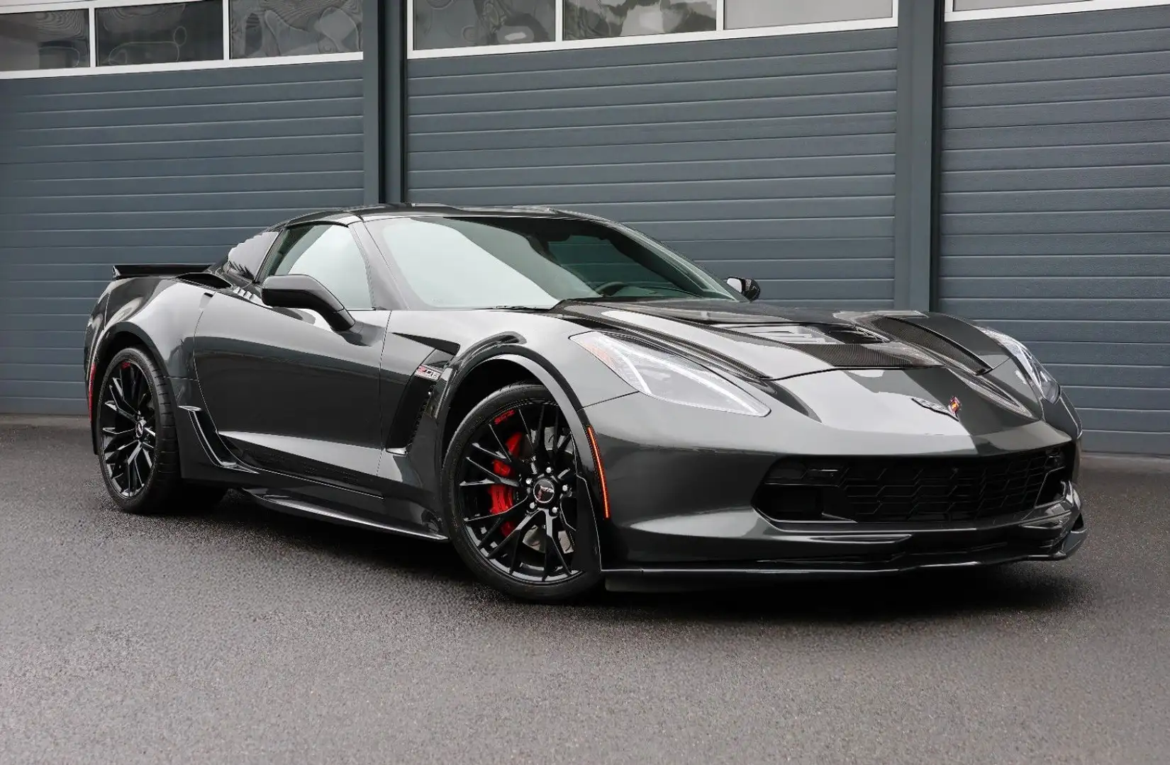 Corvette Z06 6.2 V8 Targa/Head-up/BOSE/360°/SHZ/SBL/R19 Grau - 1