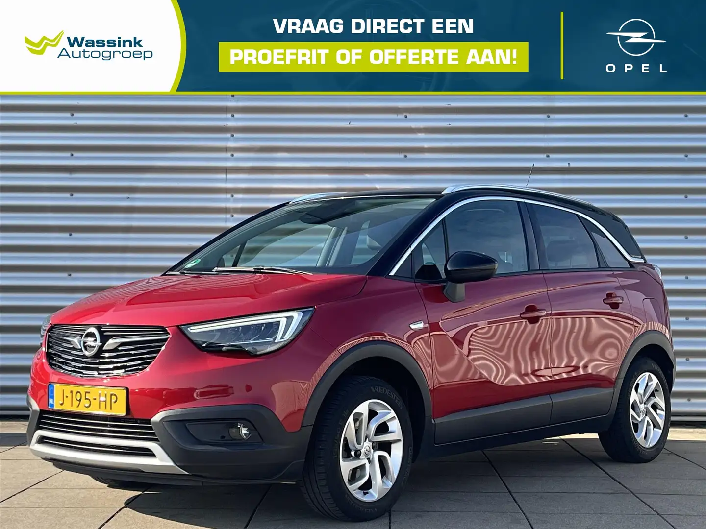 Opel Crossland X 1.2 Turbo 110pk Start/Stop Innovation | Cruise Con Rood - 1