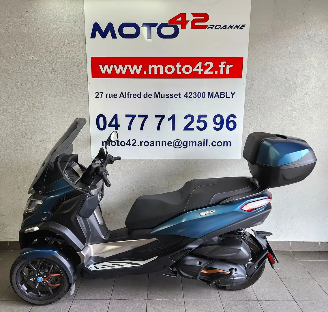 Piaggio MP3 530 Bleu - 1
