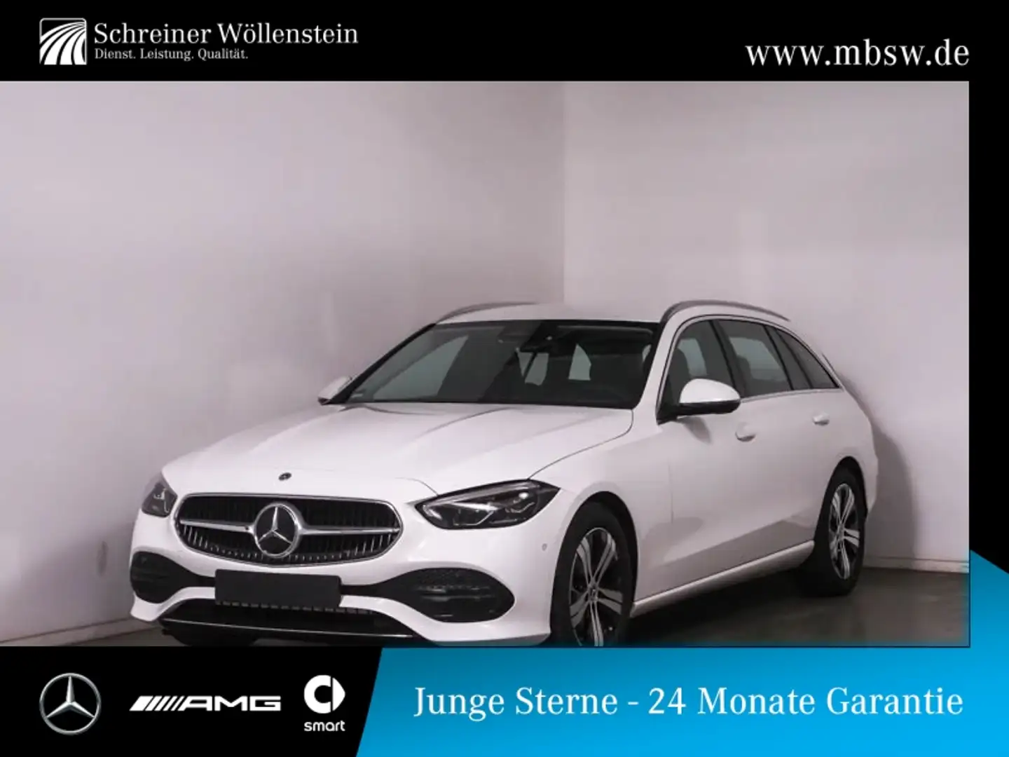 Mercedes-Benz C 180 T Avantgarde-Advanced*AHK*WinterPaket* Bílá - 1