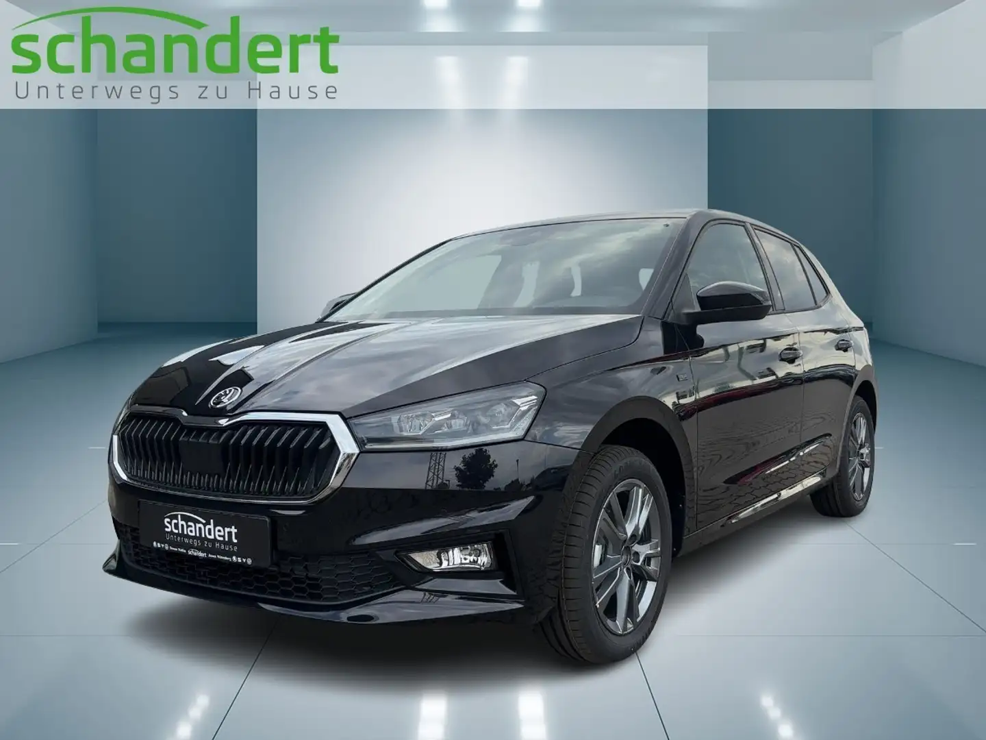 Skoda Fabia 1.0 MPI Tour LED Sitzhzg. PDC Klimaautomatik Schwarz - 1