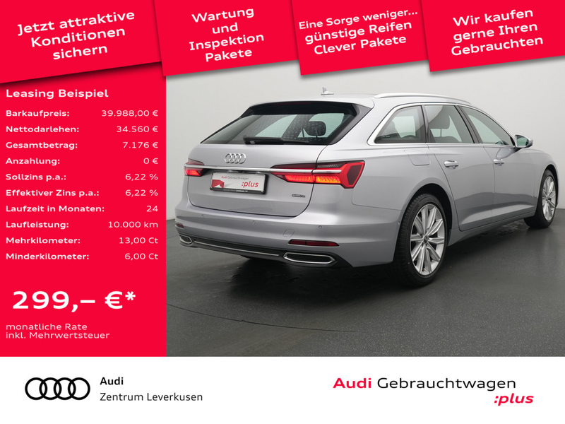 Audi A6 quattro VIRT ACC PANO HUD 19" LED KAM LEDER — photo 2