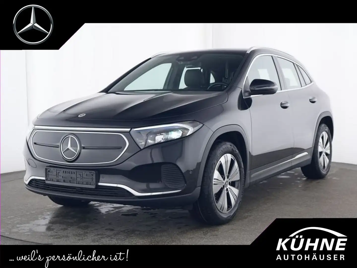 Mercedes-Benz EQA 300 4M Advanced Paket+MBUX+Kamera+Allrad Schwarz - 1