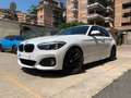 BMW 118 118d Msport Business 5p Blanc - thumbnail 1