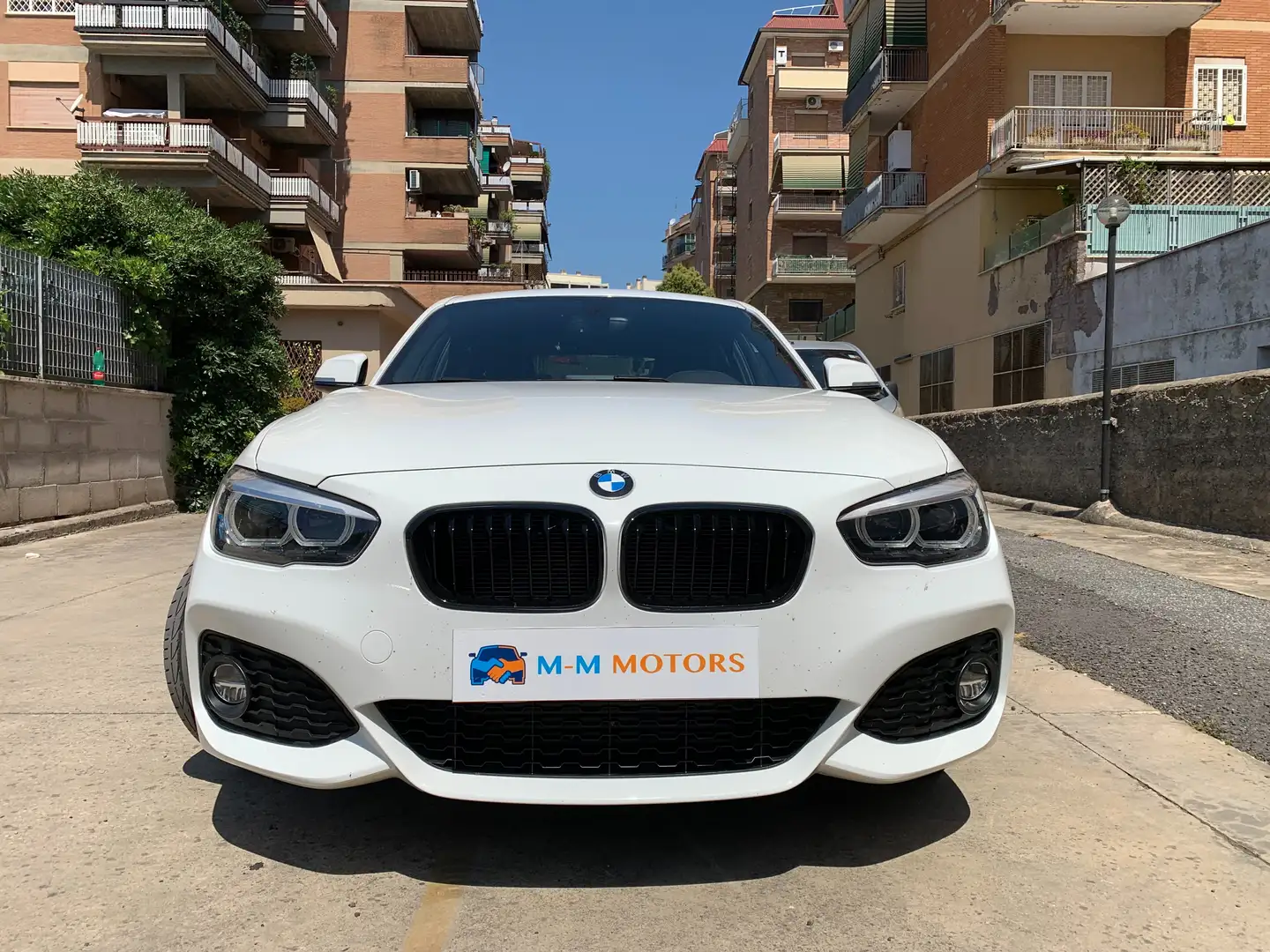 BMW 118 118d Msport Business 5p Blanc - 2