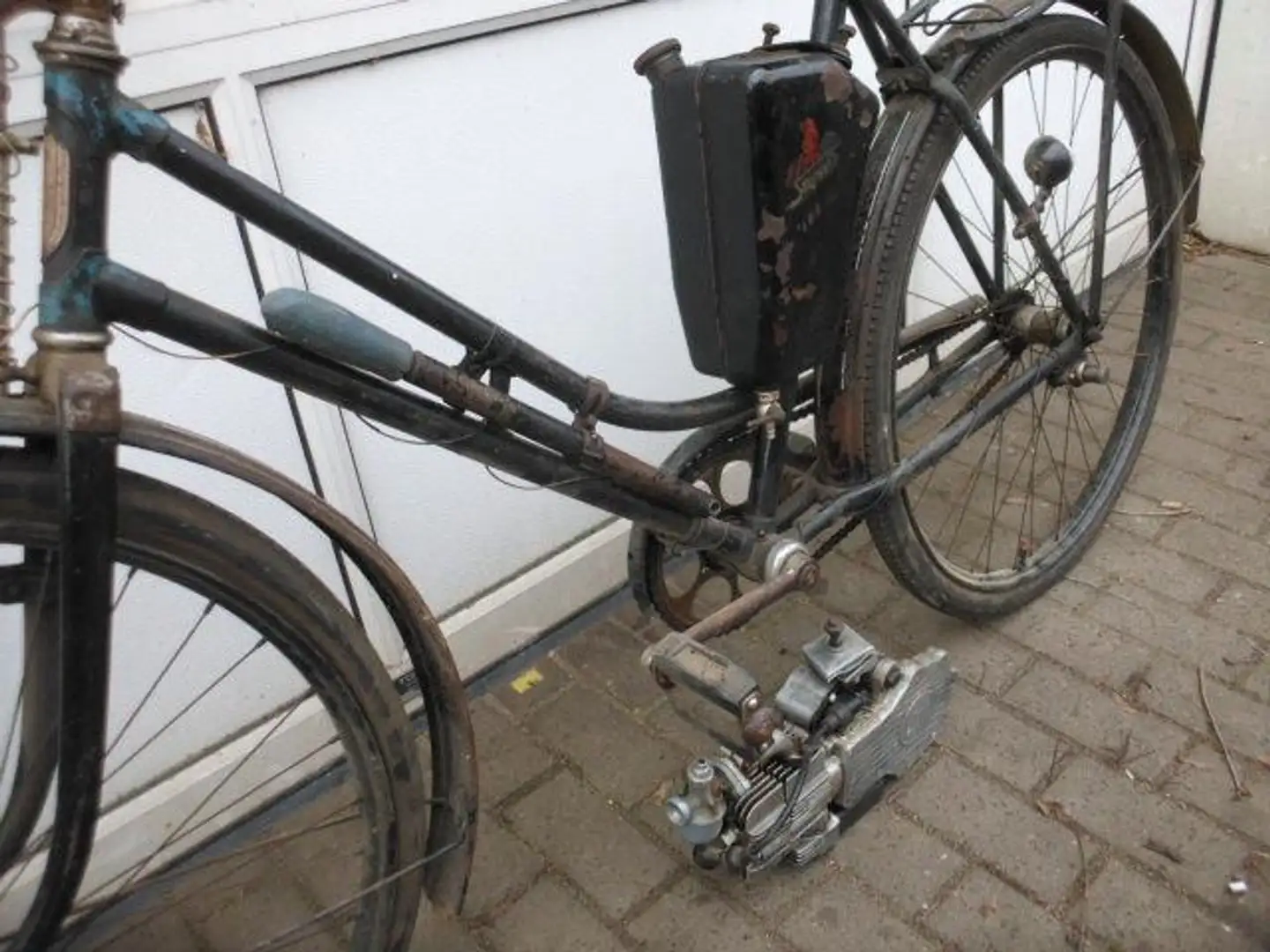 Simson Fahrrad Steppke Motor Fahrradhilfsm.Hackenwärm Schwarz - 2