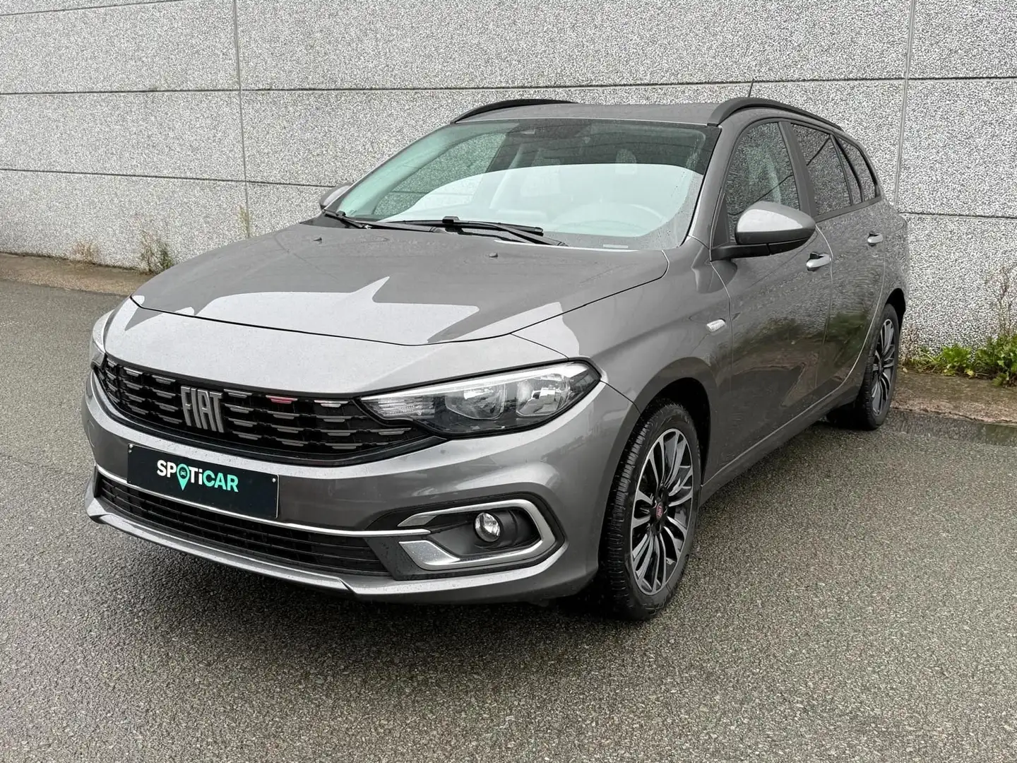 Fiat Tipo 1.0 Benzine CAMERA*NAVIGATIE*BLUETOOTH* AIRCO Grijs - 1