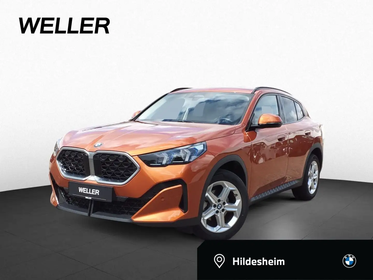 BMW X2 sDrive18d AHK DA KomZug AdapLED Kamera Sitzhz Naranja - 1
