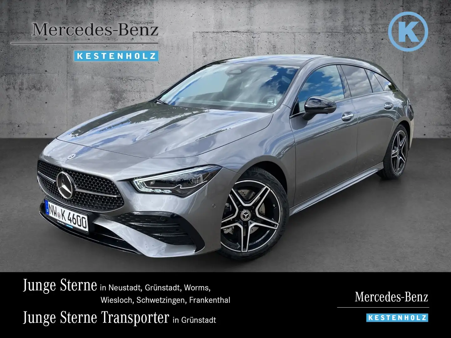 Mercedes-Benz CLA 200 CLA 200 SB AMG+PANO+DISTRO+STANDHZ+360°+NIGHT LED Grau - 1