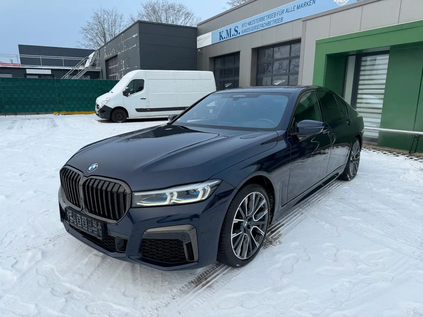 BMW 740 d xDrive M Sport*Massage*Laser*HeadUp*B&W Bleu - 1