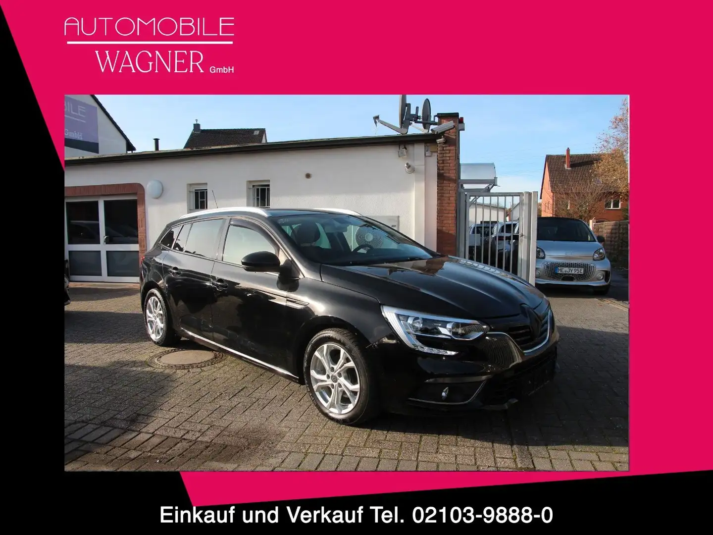 Renault Megane TCe 140 GPF Limited Grandtour/83080 Zwart - 1