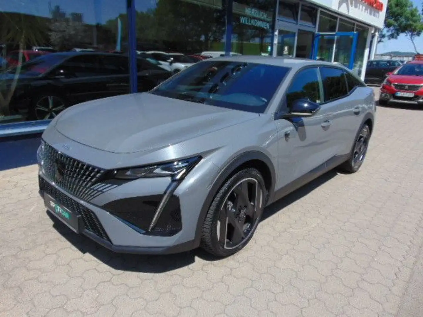 Peugeot 408 Hybrid 180 GT Gris - 1