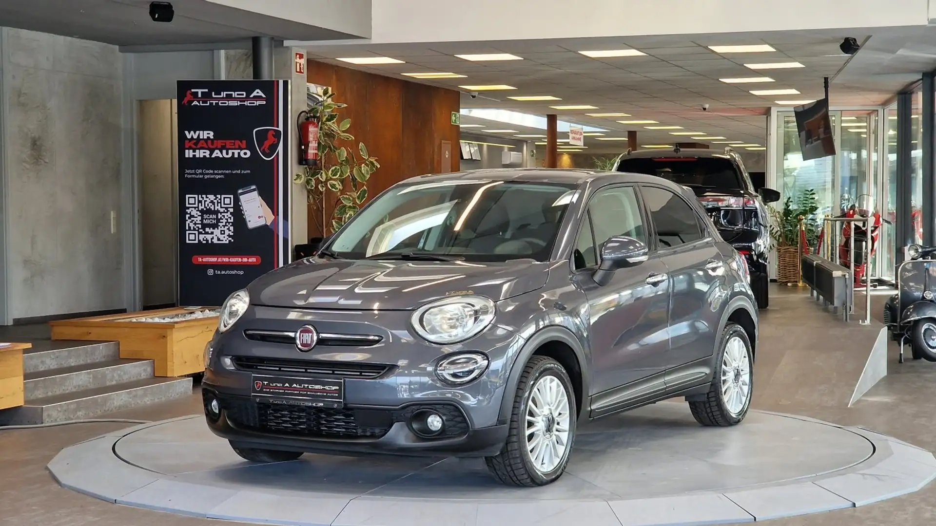 Fiat 500X 500X 1.3 Multijet Urban *Teil-Leder*Tempomat*PDC* Grau - 1