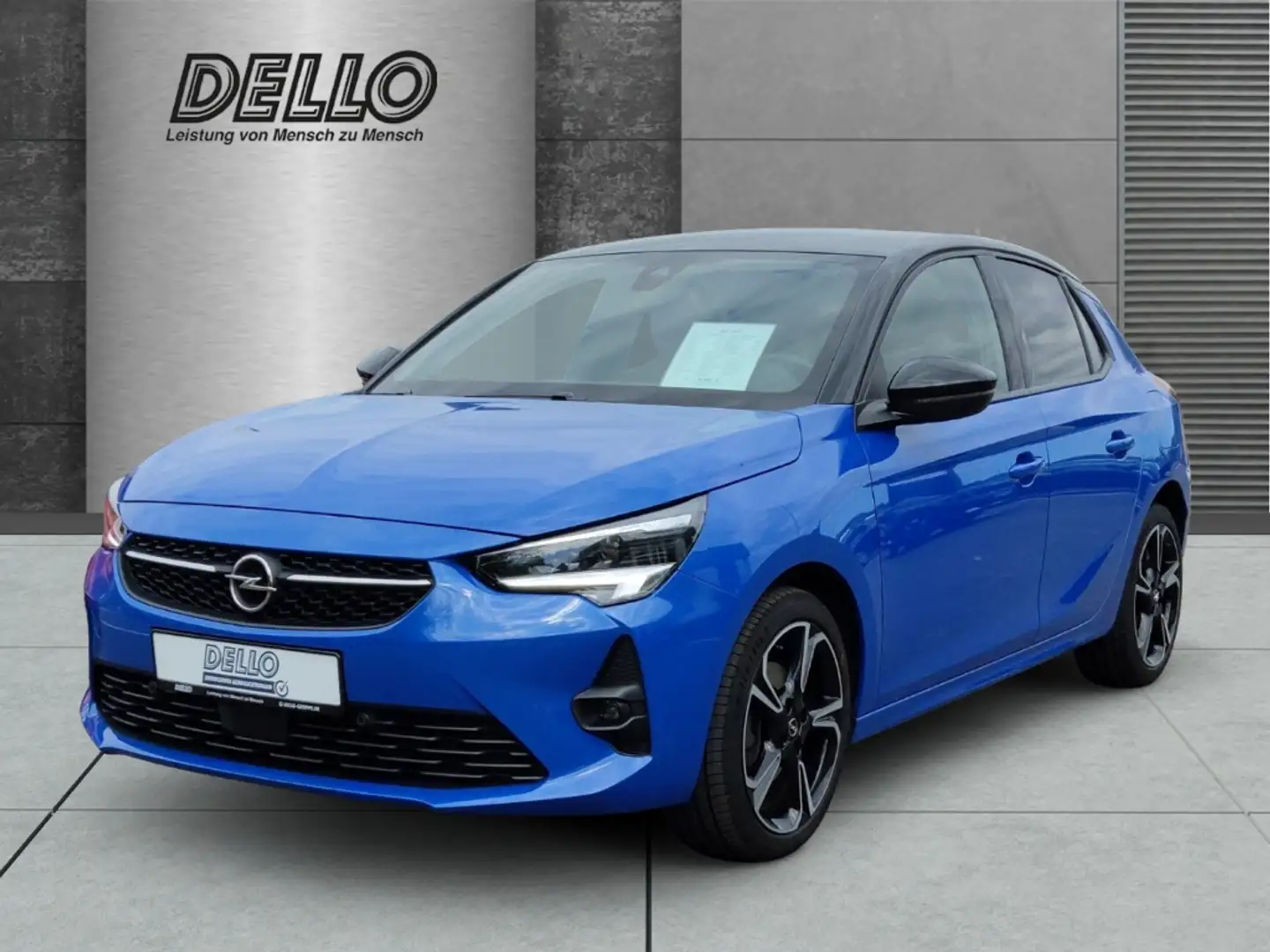 Opel Corsa GS Line Turbo 1.2 Navi LED Blendfreies Fernl. Kurv Blau - 1