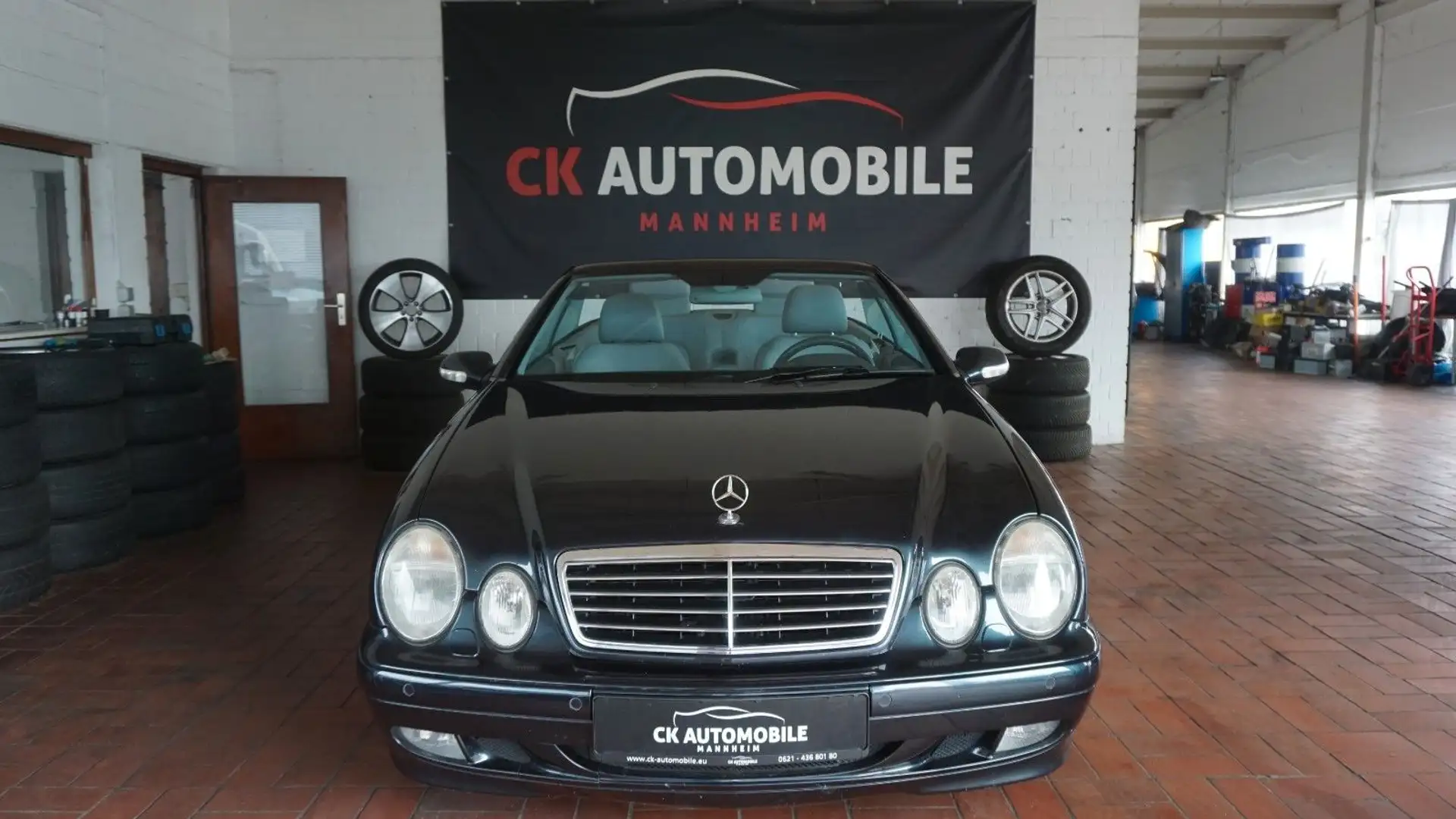 Mercedes-Benz CLK 320 AVANTGARDE Bleu - 1