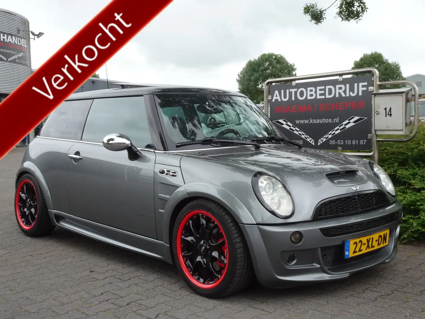 MINI Cooper S Mini 1.6 Chili Autom. Grijs - 1