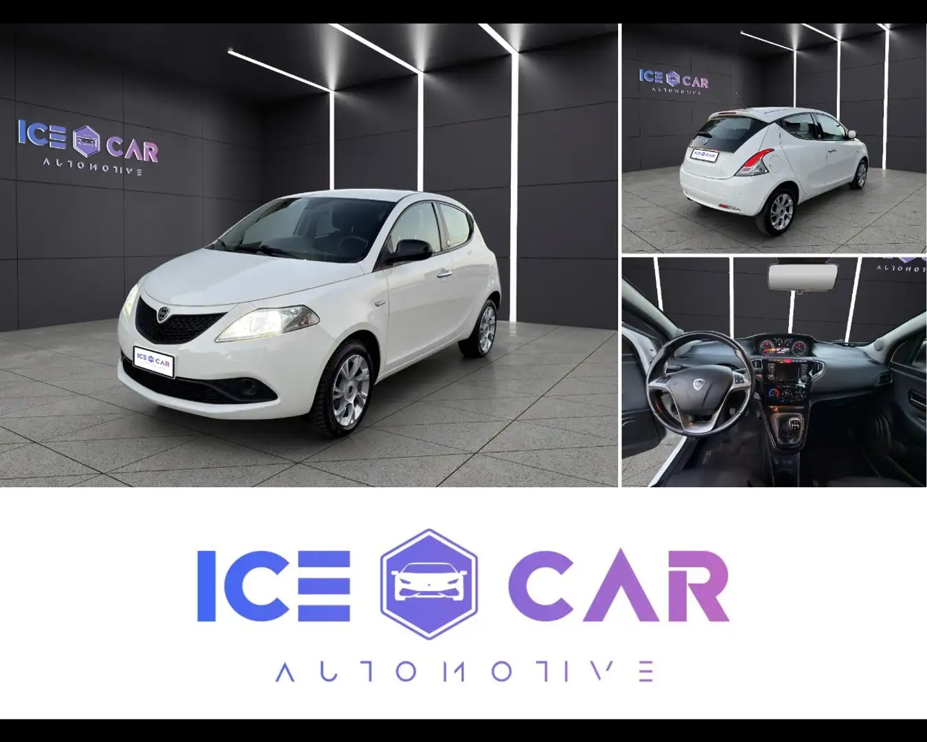 Lancia Ypsilon 3ª serie - Ypsilon 1.2 69 CV 5 porte GPL Ecochic E Bianco - 1