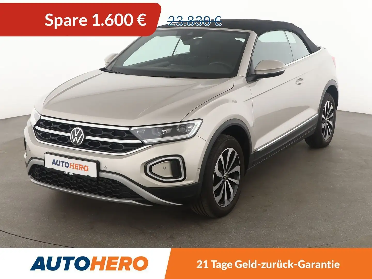 Volkswagen T-Roc 1.0 TSI Style *LED*PDC*ACC*SHZ*LHZ*ALU* Grau - 1
