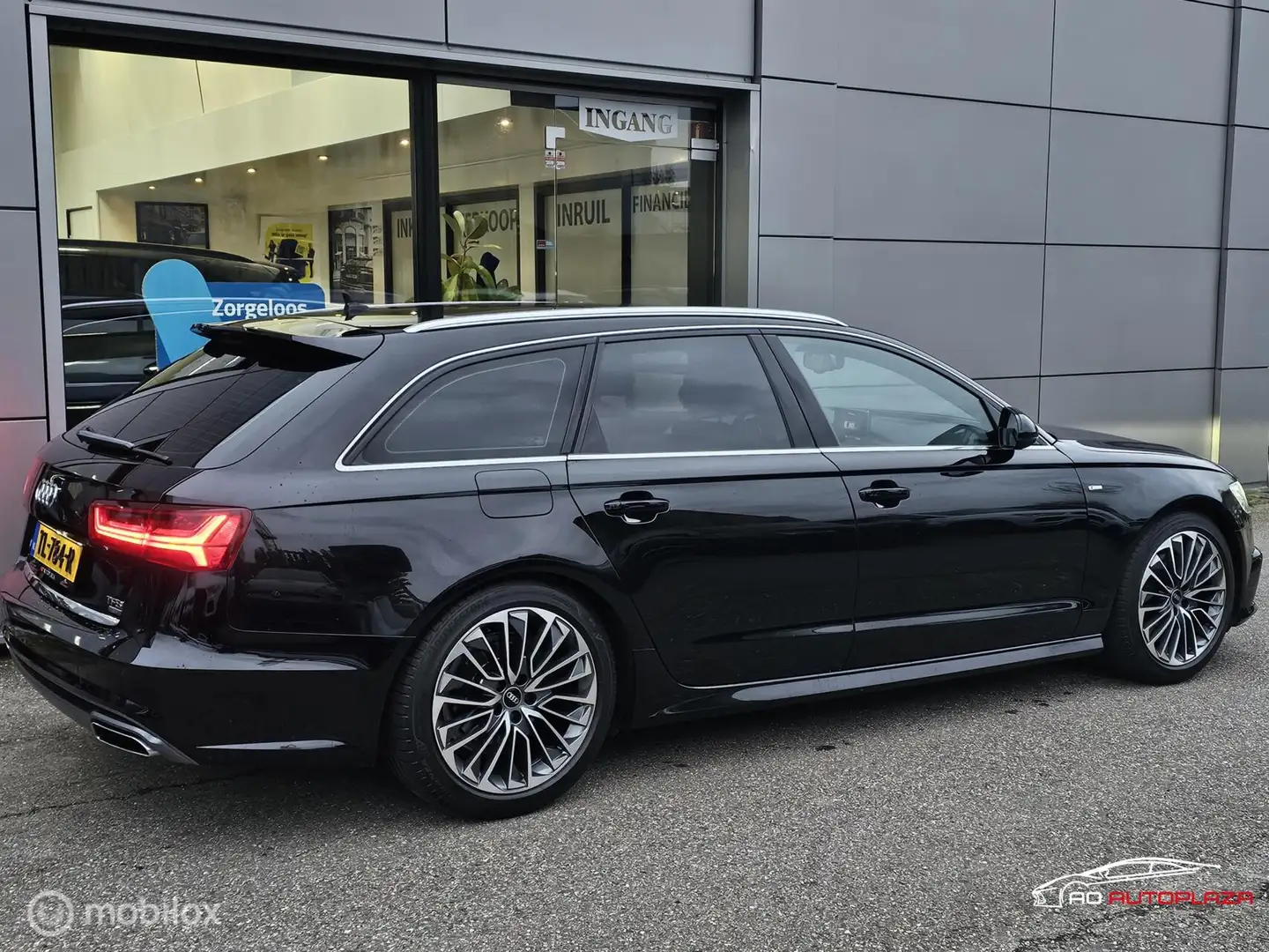 Audi A6 Avant 1.8 TFSI ultra 3x S-line Apple carplay/Trekh Zwart - 2