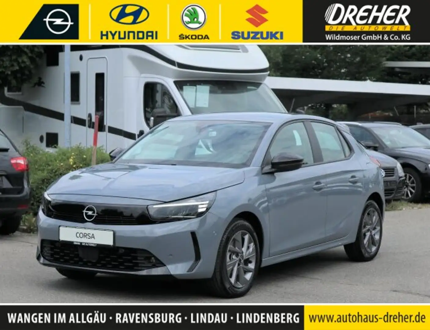 Opel Corsa Corsa Edition Klima/LED/SH/LMR Grau - 1